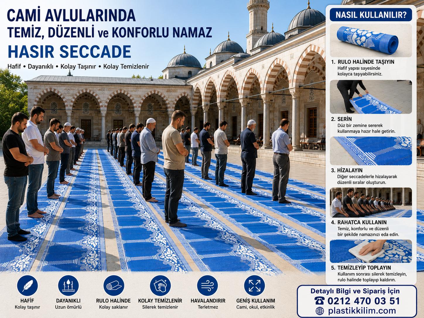 Hasır Seccade görünüm 3